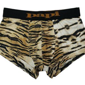 Papi Men's Animal Instinct Brazilian Trunk Gold - 626631